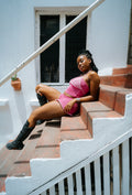 HAAJII CONTRAST SHORTS - BARBIE PINK & LIGHT PINK
