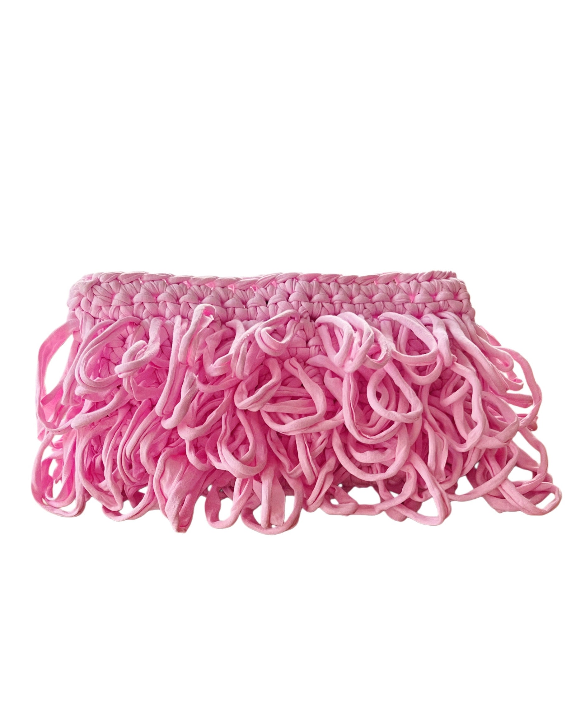 LOOPY CLUTCH BAG