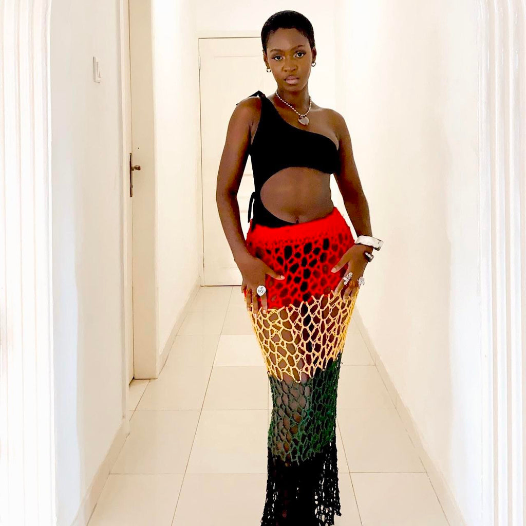 ANANSE SKIRT : RASTA