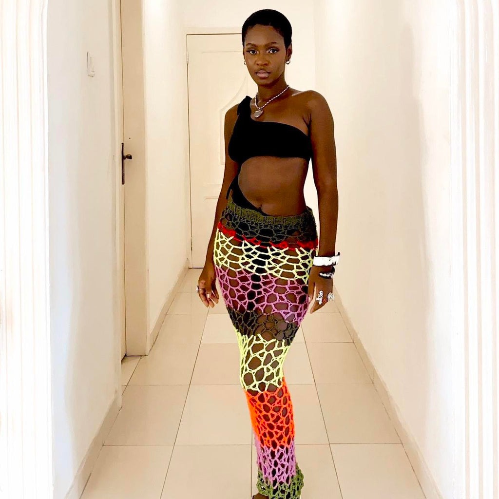 ANANSE SKIRT : TROPICAL SUNSET