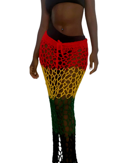 ANANSE SKIRT : RASTA