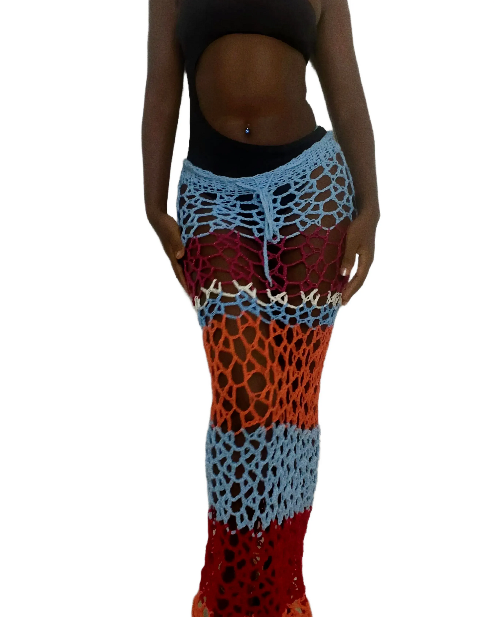 ANANSE SKIRT : APRICOT BREEZE