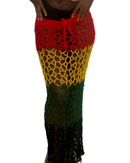 ANANSE SKIRT : RASTA