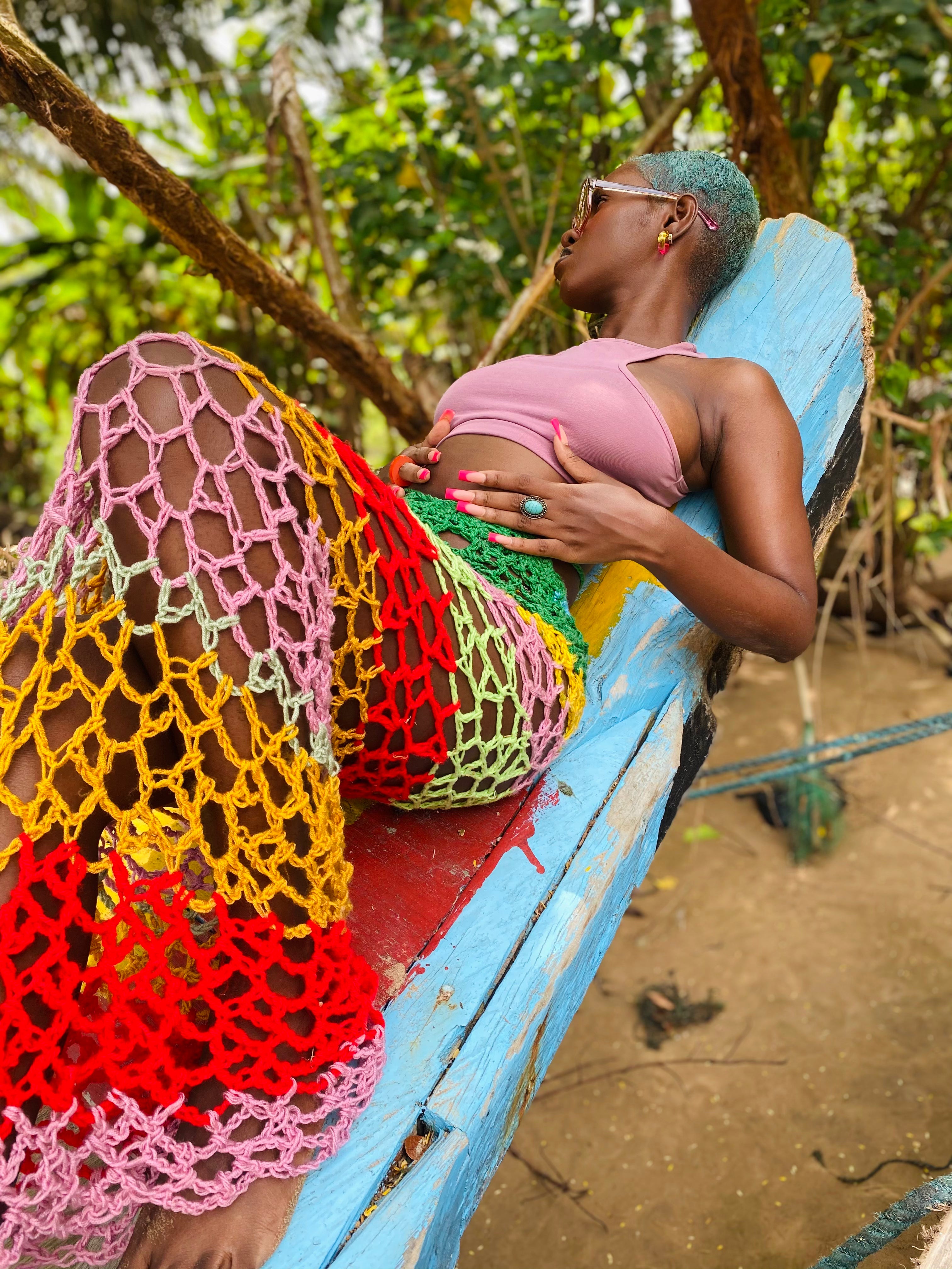 ANANSE SKIRT : MULTICOLOUR